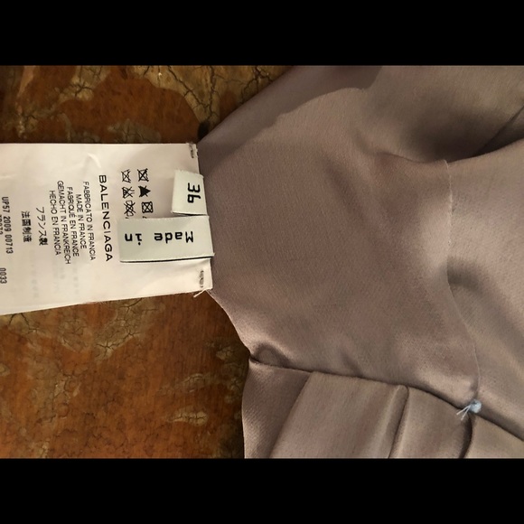 Balenciaga silk lined feather dress - Picture 4 of 5